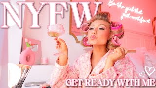 New York Fashion Week GRWM | Q&A, Runway Show, Outfit, Chit Chat With Me! | LN x NYC
