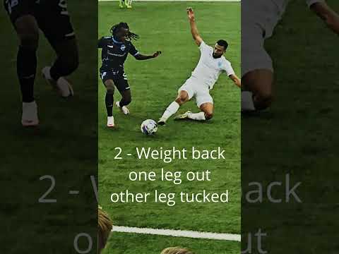 How to Slide tackle!