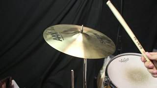Video thumbnail for Sabian 13" AAX Studio Crash - 612g by The Drum Shop - Portland, Maine