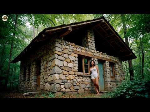 She Built Her Dream Home with Just Stones and Cement—You Won’t Believe It!