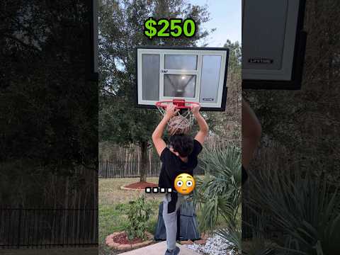 Cheapest To The Most Expensive Basketball Hoops! 😱🏀 #shorts #viral