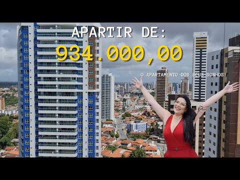 APARTAMENTO COM 3 SUÍTES PRÓXIMO DA PRAIA EM MIRAMAR - JOÃO PESSOA