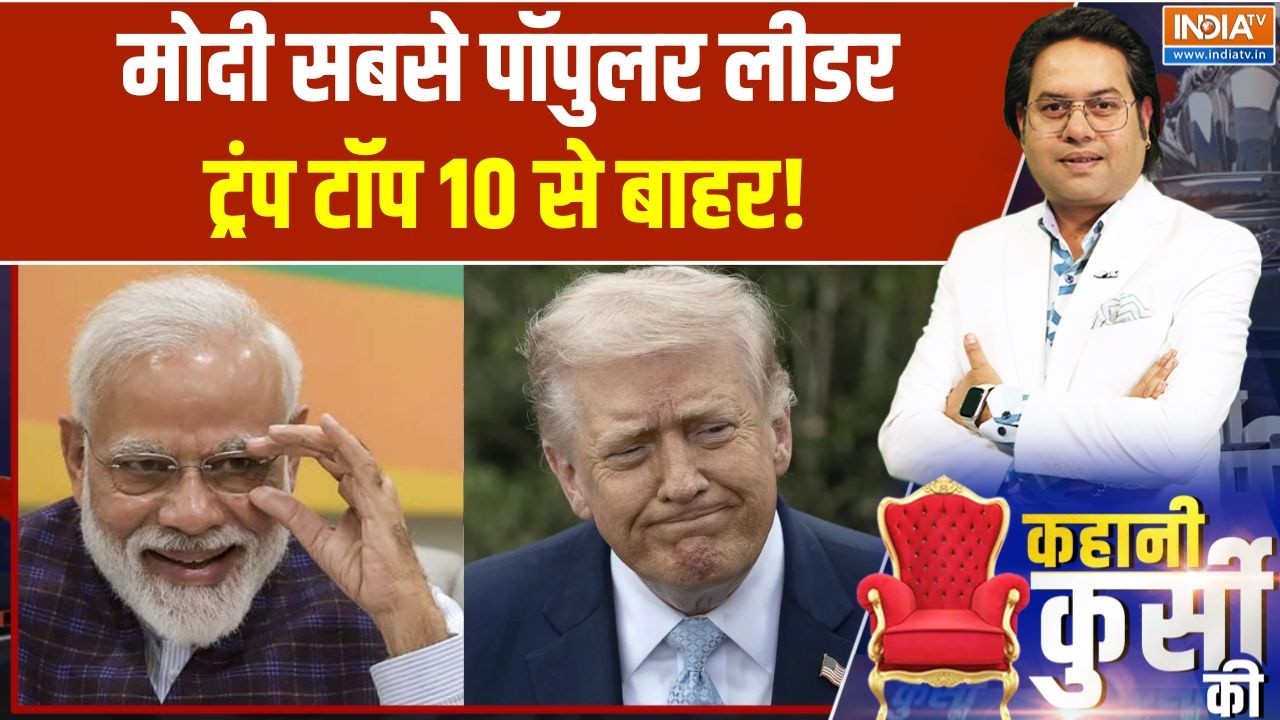 World's most popular leader: Modi सबसे पॉपुलर लीडर , Trump टॉप 10 से बाहर! | Middle east war