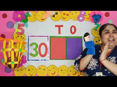Let Us Learn How to Write & Count Numbers - Number '30' !!!