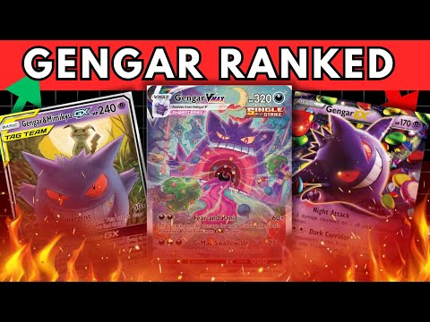 THE BEST GENGAR'S RANKED - POKEMON INVESTING