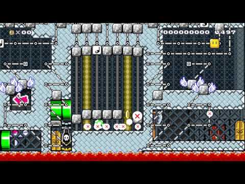 Mario Maker: Kamek's Collapsing Castle