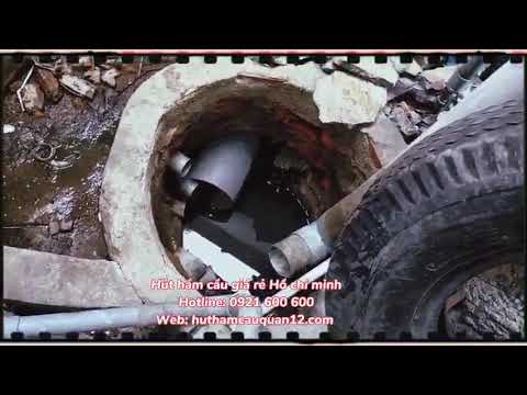 Hút hầm và thông hệ thống đường ống