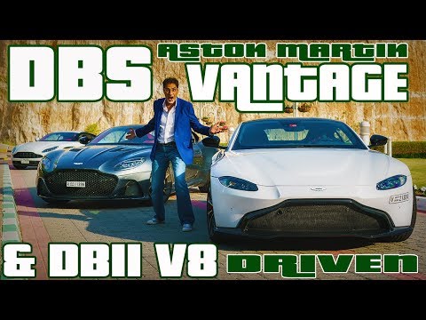 Aston Martin DBS, Vantage & DB11 V8 Driven hard on Jebel Hafeet