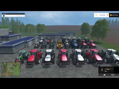 Farming Simulator 2015 Testing 20 Tractors pack v 3.0