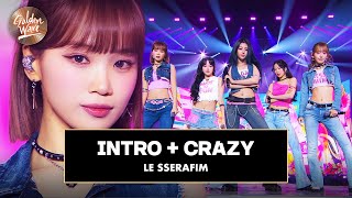 Download lagu [골든 웨이브] LE SSERAFIM (르세라핌) - 'INTRO   CRAZY' ♪ | JTBC 241108 방송 mp3