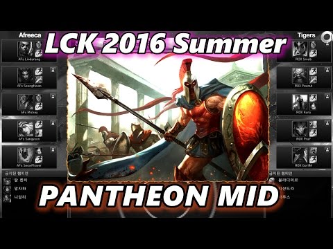 First Pantheon pick Kuro Mid LCK 2016 Summer AFS vs ROX