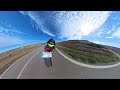 Ride 331 Insta 360 X4 Honda CBR650R 2025 Akrapovic Racing Line