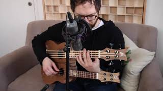 Video thumbnail for Hydra Jam Session #6 - Ortega Hydra-BSTE (Double Neck Uke Bass) by Julian Kleiss