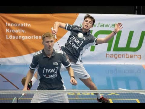 Badminton Bundesliga Finale - BSC 70 Linz gegen Pressbaum -  2. Herren Doppel