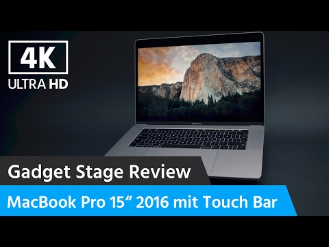 MacBook Pro 15 mit Touch Bar 2016 - Review / Testbericht