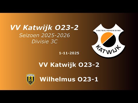 1 11 2025 VV Katwijk O23 2     Wilhelmus O23 1