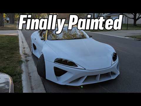 I Finally Painted my 3D Printed Supercar