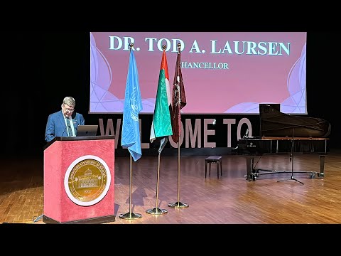 Alisher Khaliyarov highlights importance of AUS MUN Conference