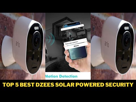 Top 5 Best Dzees Solar Powered Security