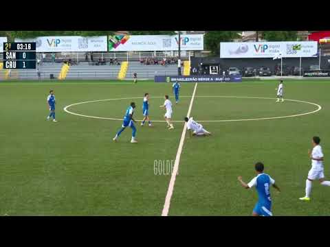 SANTOS x CRUZEIRO: MELHORES MOMENTOS | BRASILEIRÃO SUB 20