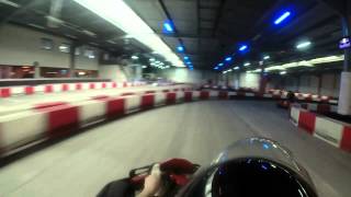 preview picture of video 'Tour de piste chez Genas Karting'