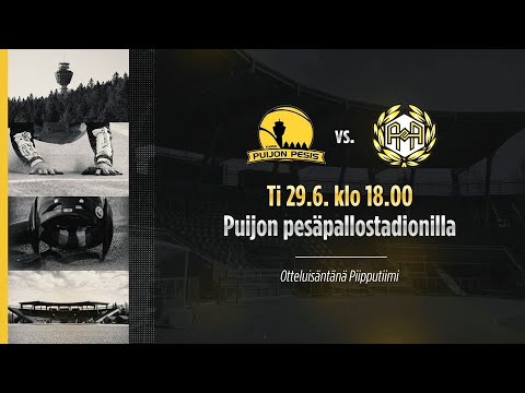 29.6.2021 Puijon Pesis - Alajärven Ankkurit