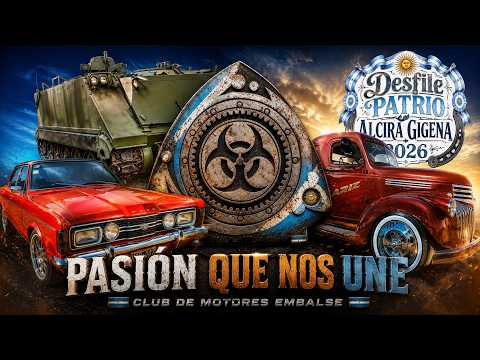 Desfile Patrio Alcira Gigena - Autos Clasicos y Antiguos