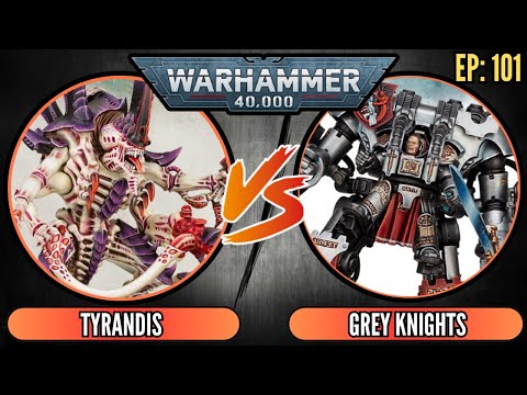 Tyranids vs NEW Grey Knights | Warhammer 40k 10th Ed Battle Report Ep101