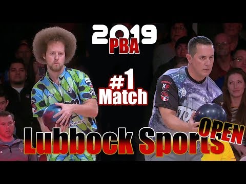 2019 Bowling - PBA Bowling  Lubbock Sports Open #1 Kyle Troup VS. Rhino Page