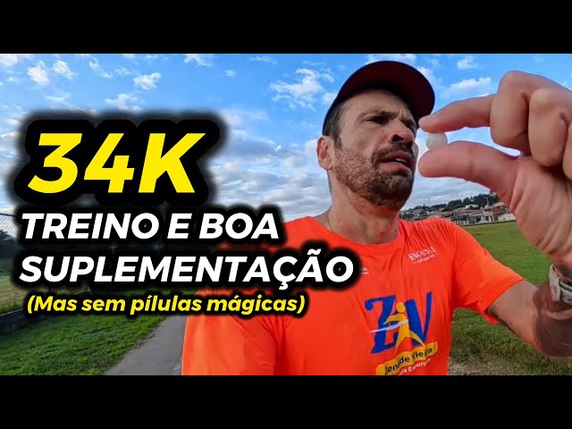 34 KM TERMINANDO INTEIRO: como fiz minha suplementação no melhor longão da minha vida