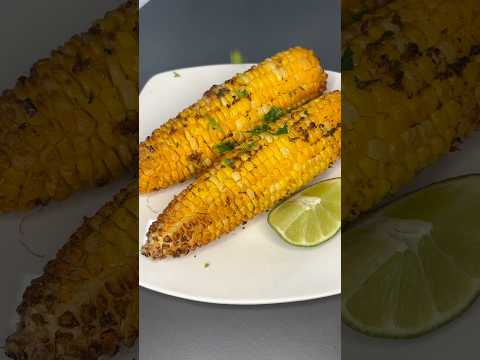 Air fryer Corn on the cob | The easiest and best air fryer recipe #shorts #corn #airfryer