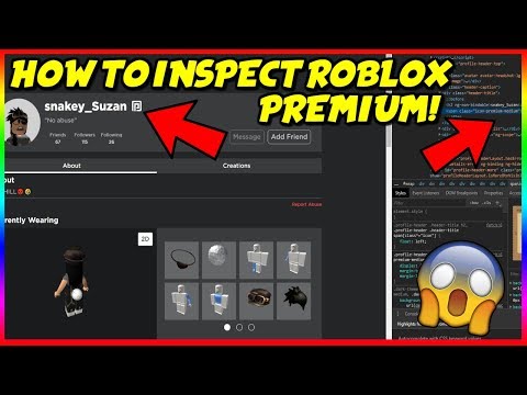 How To Get Free Items On Roblox With Inspect Element