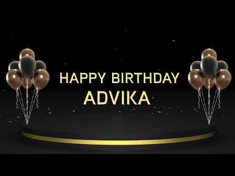 Wish you a very Happy Birthday Advika