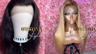 Bleaching Wig From Black to Blonde😍 | Luvme Hair