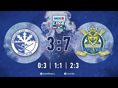 Összefoglaló EL 91 - SPORT CLUB CSÍKSZEREDA - CORONA BRASOV WOLVES 3:7 20210210