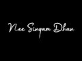 Nee Singam Dhan Black Screen Lyrics Status Tamilblackscreenstatus Blackscreenstatus Simbu