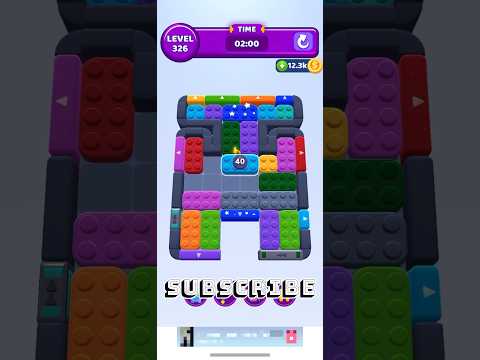Color Block Jam : Level 326 Solution | Step-by-Step Guide| #games #gaming #funny #gameplay #puzzle