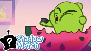 Match the shadows with Om Nom! 😜