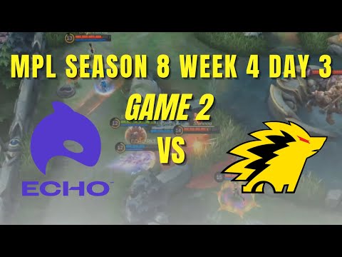 NATALIA IN MPL??! | GAME 2 ECHO VS ONIC | MPL PH SEASON 8 WEEK 4 DAY 3 REGULAR SEASON