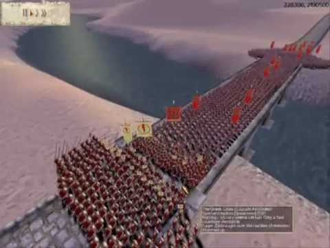 300 ESPARTANOS Vs 3000 ROMANOS ROME TOTAL WAR 1