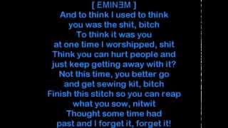 Eminem - Bad Guy lyrics