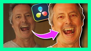 Turn A Person Into a MONSTER with VFX in DaVinci Resolve!