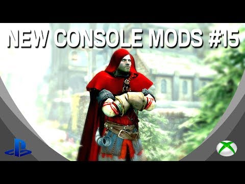 Skyrim Special Edition: ►5 BRAND NEW CONSOLE MODS◀ #15 (PS4/XB1/PC)