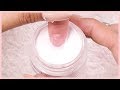 French Tip Nail Tutorial Using Dip Powder