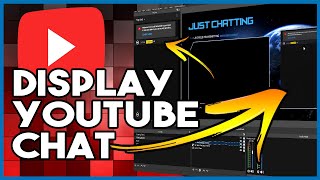 How to display YouTube Chat with OBS Studio Custom Docks