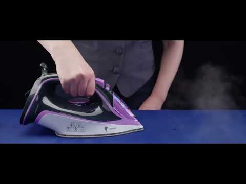 Видео Утюг Leonord LE-1804 фиолетовый (3100Вт, пар, спрей, пар. удар, самооч.,керам. подошва)