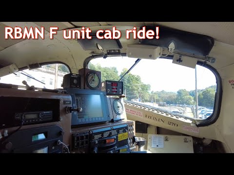 A rare cab ride in RBMN F unit #270 | LGSR September 3, 2023