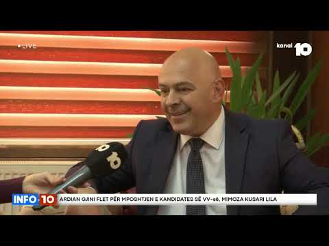 Ardian Gjini flet për mposhtjen e kandidates së VV-së, Mimoza Kusari Lila