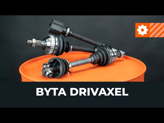 Se en videoguide om Drivaxlar byta i CHEVROLET MONTE CARLO