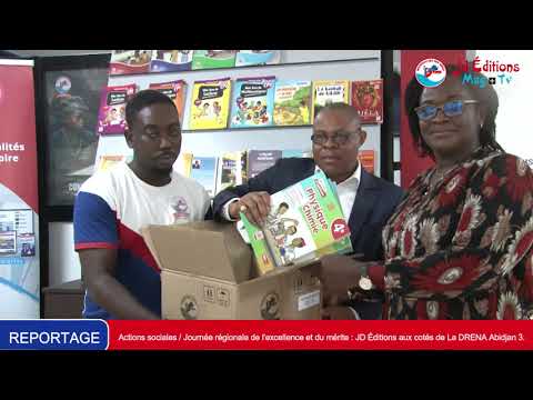 Actions sociales /Journée régionale de l’excellence : JD Éditions aux cotés de La DRENA Abidjan 3